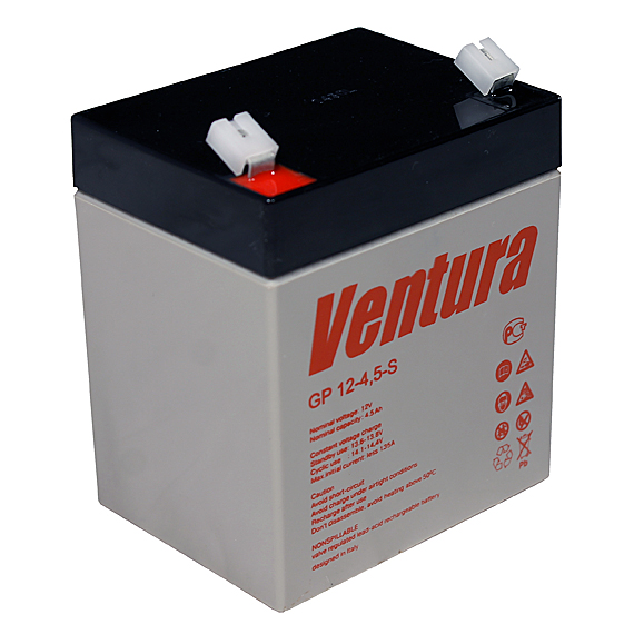 батарея VENTURA GP 12-4.5-S T1 (GP12-4.5-ST1) 4.5ah 12V - купить в Нижнем Новгороде